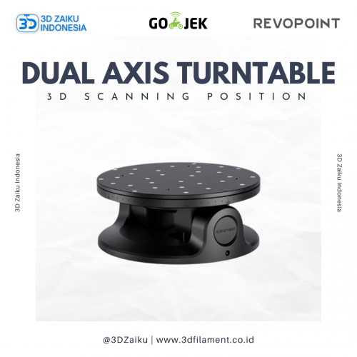 Original Revopoint Dual Axis Turntable for 3D Scanner Flexible 3D Scanning Position